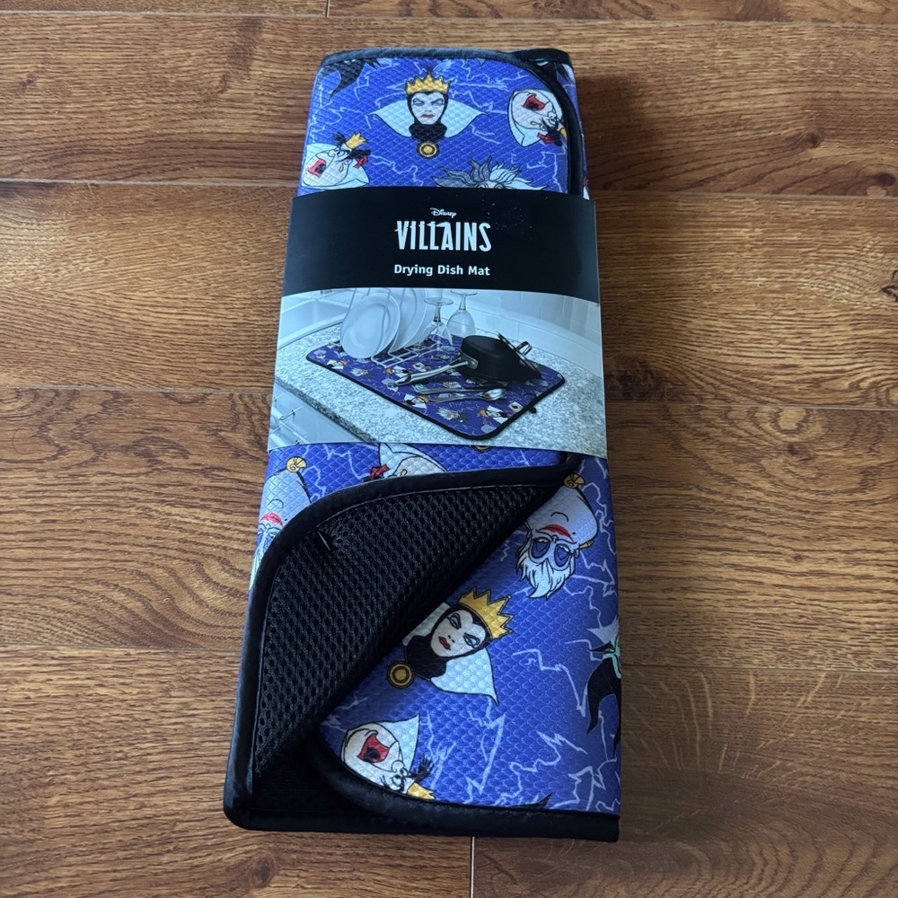 Disney Villains Drying Dish Mat halloween
